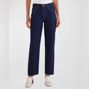 $178 New etica Tyler Seamed Crop Denim - 26